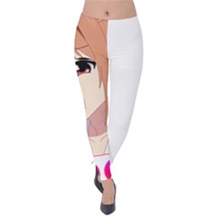 Ok Boomer Velvet Leggings by Dimedrolisimys