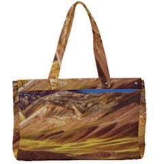 Colored Mountains Landscape, La Rioja, Argentina Canvas Work Bag by dflcprintsclothing