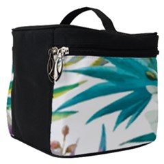 Tropical Flowers Make Up Travel Bag (small) by goljakoff