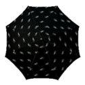 Formula One Black And White Graphic Pattern Golf Umbrellas View1