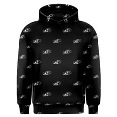 Formula One Black And White Graphic Pattern Men s Overhead Hoodie by dflcprintsclothing