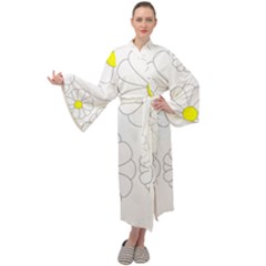 ??????? Maxi Velour Kimono