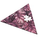 Rose leaves Wooden Puzzle Triangle View2