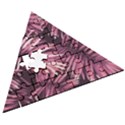 Rose leaves Wooden Puzzle Triangle View3