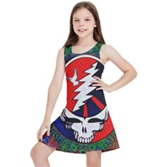 Grateful Dead - Kids  Lightweight Sleeveless Dress by Sapixe