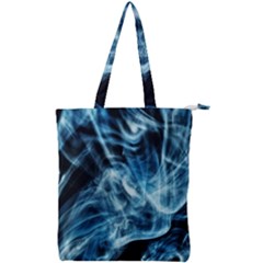 Cold Snap Double Zip Up Tote Bag by MRNStudios