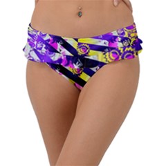 Pop Punk Mandala Frill Bikini Bottom by MRNStudios