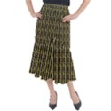 Digital Illusion Midi Mermaid Skirt View1