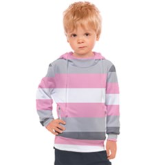 Demigirl Pride Flag Lgbtq Kids  Hooded Pullover by lgbtnation