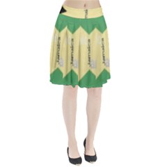 Jamaica, Jamaica  Pleated Skirt by Janetaudreywilson