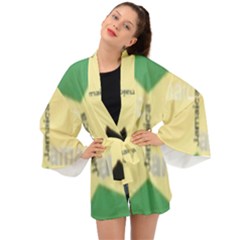 Jamaica, Jamaica  Long Sleeve Kimono