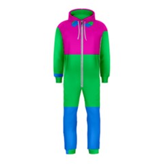 Polysexual Pride Flag Lgbtq Hooded Jumpsuit (kids) by lgbtnation