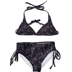 Pink Gray Galaxy Kids  Classic Bikini Set