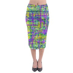 Mosaic Tapestry Midi Pencil Skirt by essentialimage