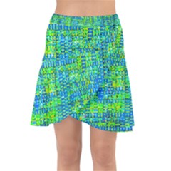 Mosaic Tapestry Wrap Front Skirt by essentialimage