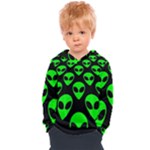 We are WATCHING you! Aliens pattern, UFO, faces Kids Overhead Hoodie We are WATCHING you! Aliens pattern, UFO, faces Kids Overhead Hoodie
