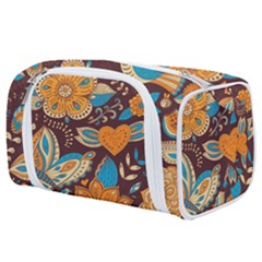 Butterfly And Flowers Toiletries Pouch by goljakoff