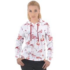 Rose Flamingos Women s Overhead Hoodie by goljakoff