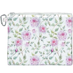 Rose Flowers Canvas Cosmetic Bag (xxxl) by goljakoff