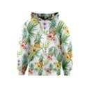 Tropical pineapples Kids  Pullover Hoodie View1