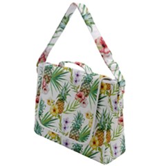 Tropical Pineapples Box Up Messenger Bag by goljakoff