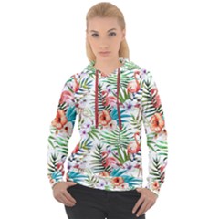 Tropical Flamingo Women s Overhead Hoodie by goljakoff