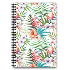 Tropical Flamingo 5 5  X 8 5  Notebook by goljakoff