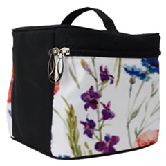 Flowers Make Up Travel Bag (small) by goljakoff