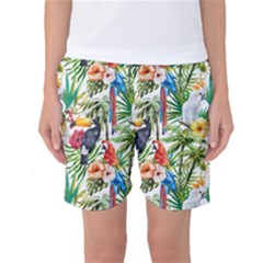 Jungle Birds Women s Basketball Shorts by goljakoff