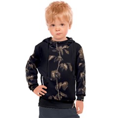 Dark Rose Poster Kids  Hooded Pullover by dflcprintsclothing