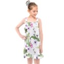 Summer flowers Kids  Overall Dress View1