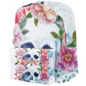 Skull and flowers Giant Full Print Backpack View4