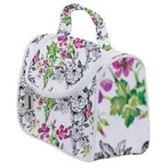 Flowers Satchel Handbag by goljakoff