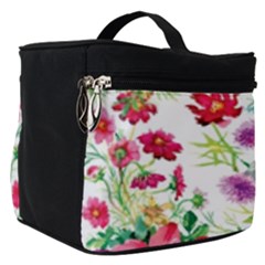 Summer Flowers Make Up Travel Bag (small) by goljakoff