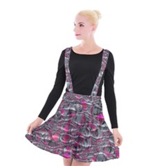 Robot Tastebuds Suspender Skater Skirt by MRNStudios