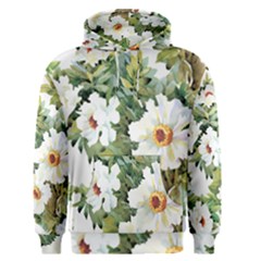 White Flowers Men s Core Hoodie by goljakoff