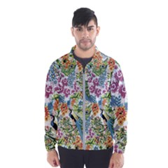 Peacock Pattern Men s Windbreaker by goljakoff