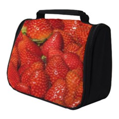 Colorful Strawberries At Market Display 1 Full Print Travel Pouch (small) by dflcprintsclothing