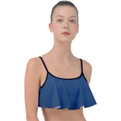 Aegean Blue - Frill Bikini Top by FashionLane