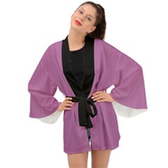 Bodacious Pink - Long Sleeve Kimono by FashionLane