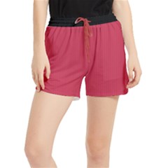 French Raspberry Red - Runner Shorts