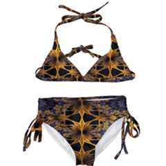 Fractal Flower Kids  Classic Bikini Set