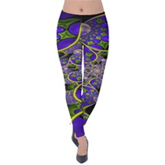 Fractalbubbles Velvet Leggings