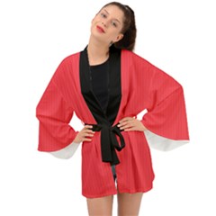 Red Salsa - Long Sleeve Kimono by FashionLane