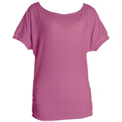 Tulip Pink - Women s Oversized Tee by FashionLane