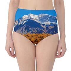 Aconcagua Park Landscape, Mendoza, Argentina Classic High-waist Bikini Bottoms by dflcprintsclothing