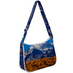 Aconcagua Park Landscape, Mendoza, Argentina Zip Up Shoulder Bag by dflcprintsclothing