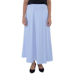 Beau Blue - Flared Maxi Skirt by FashionLane