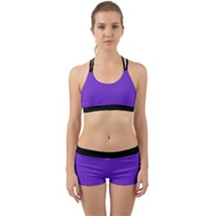 Just Purple - Back Web Gym Set by FashionLane