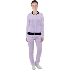 Pale Purple - Casual Jacket And Pants Set